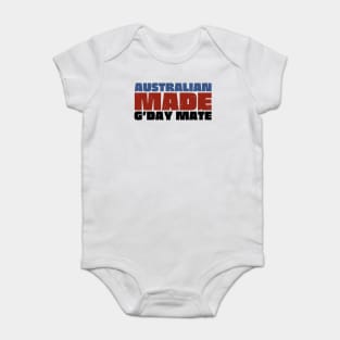 Australian Made G'day Mate Baby Bodysuit